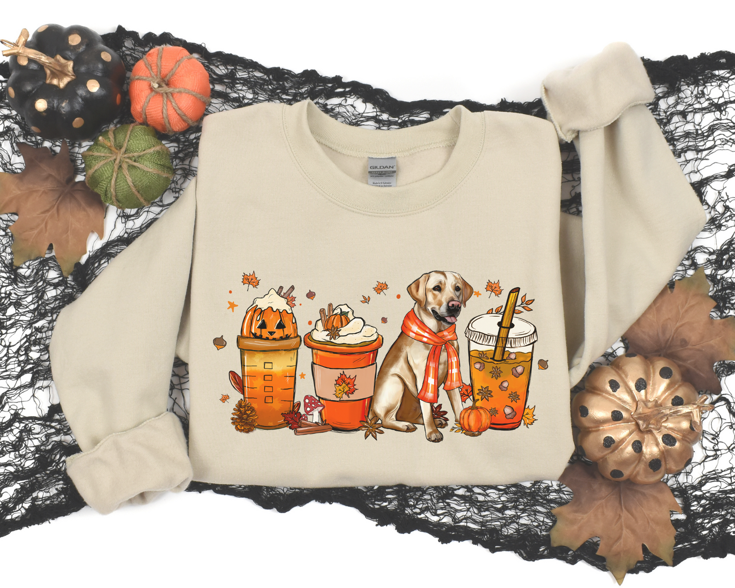 Halloween Herfst Labrador Sweater
