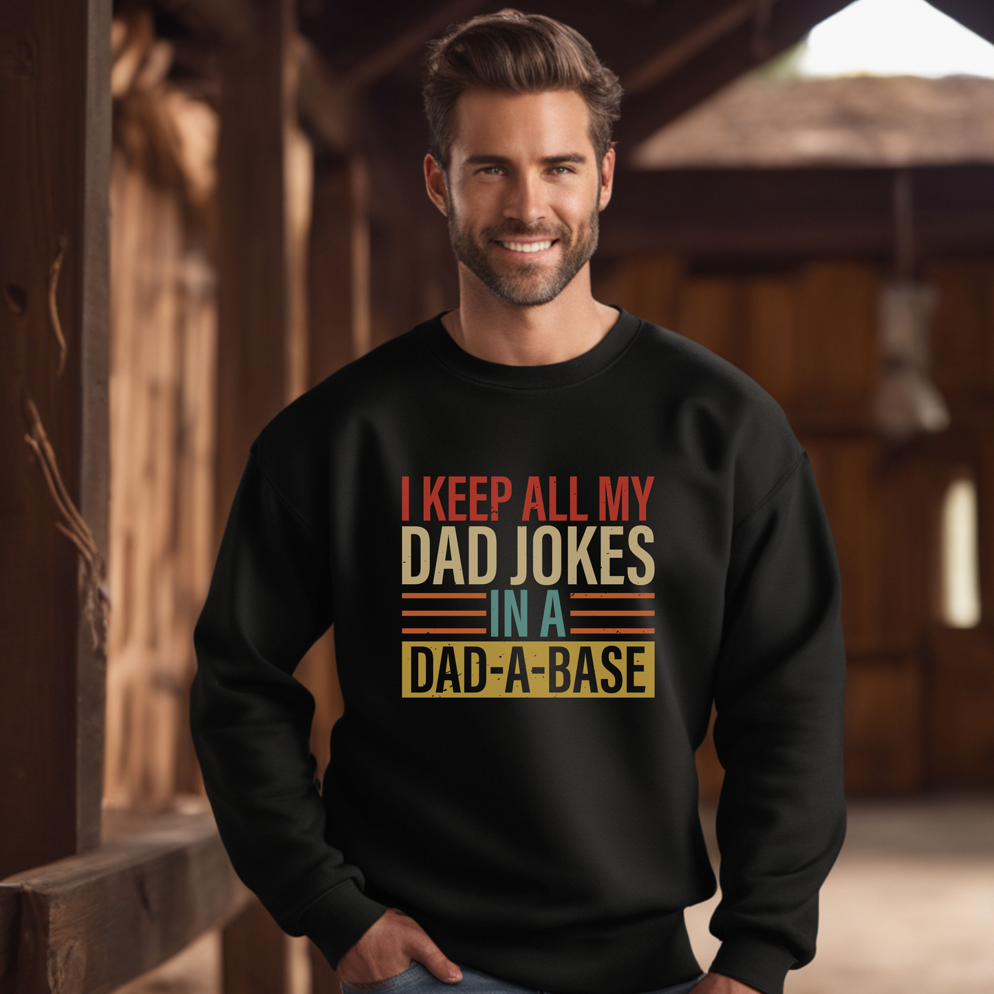 Dad Jokes Sweater