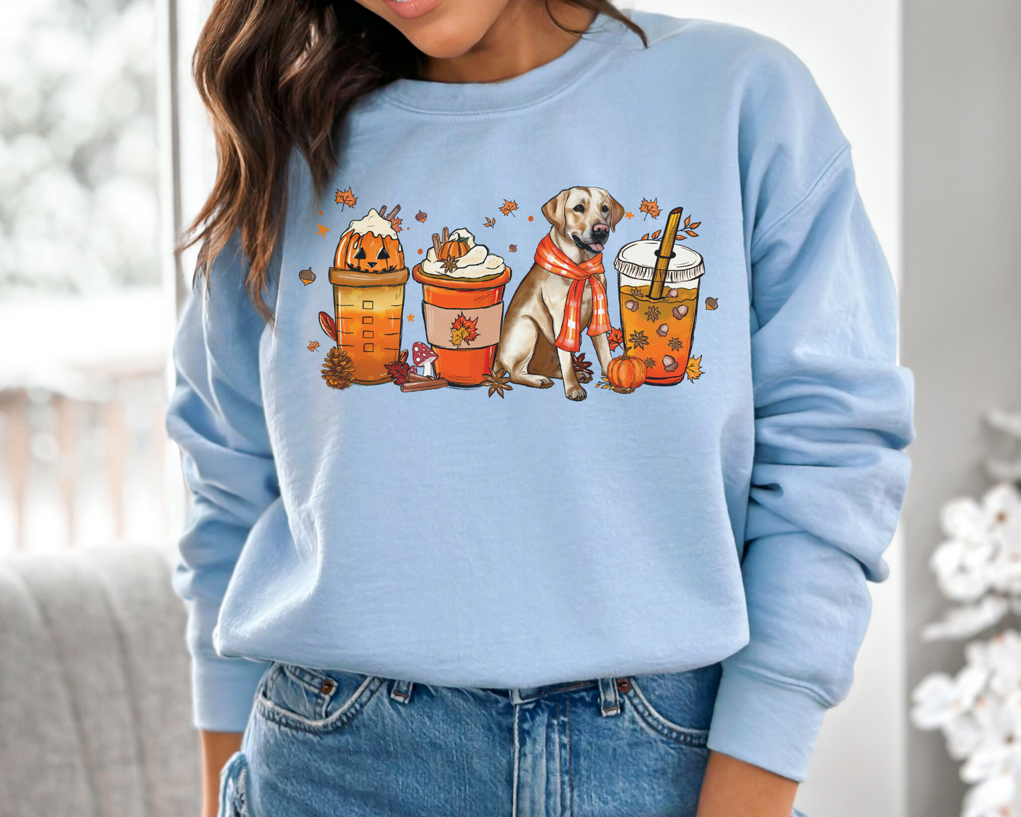 Halloween Herfst Labrador Sweater