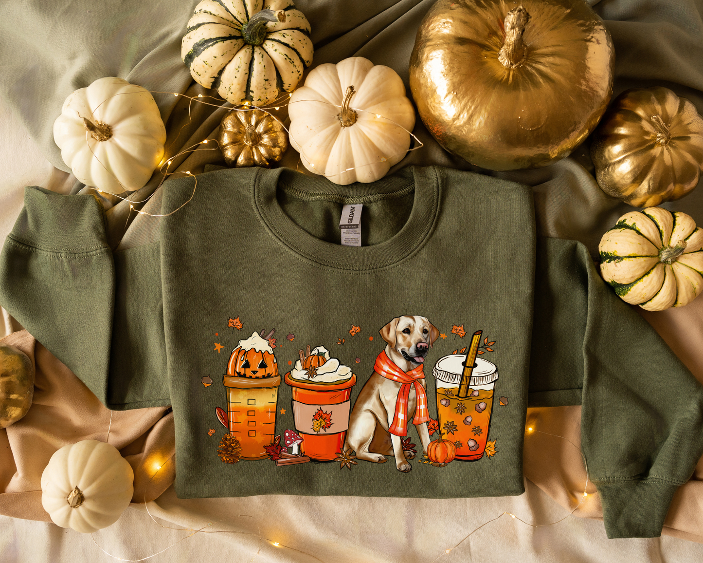 Halloween Herfst Labrador Sweater