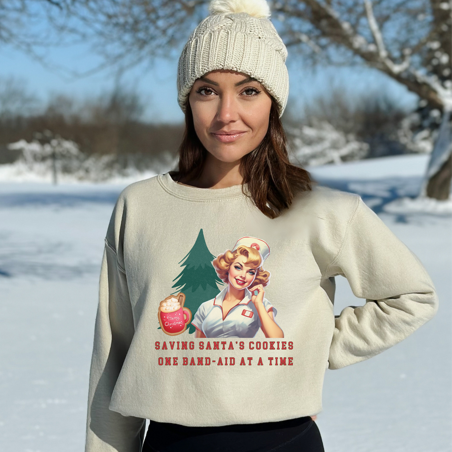 NURSE CHRISTMAS Sweater