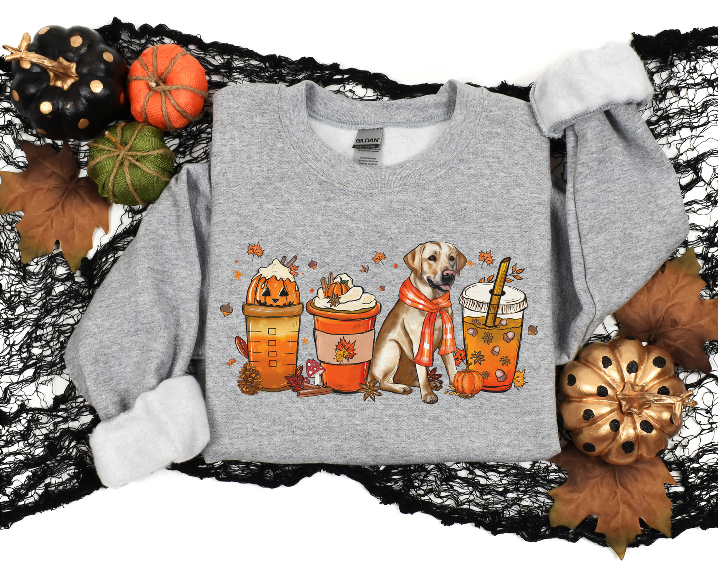 Halloween Herfst Labrador Sweater