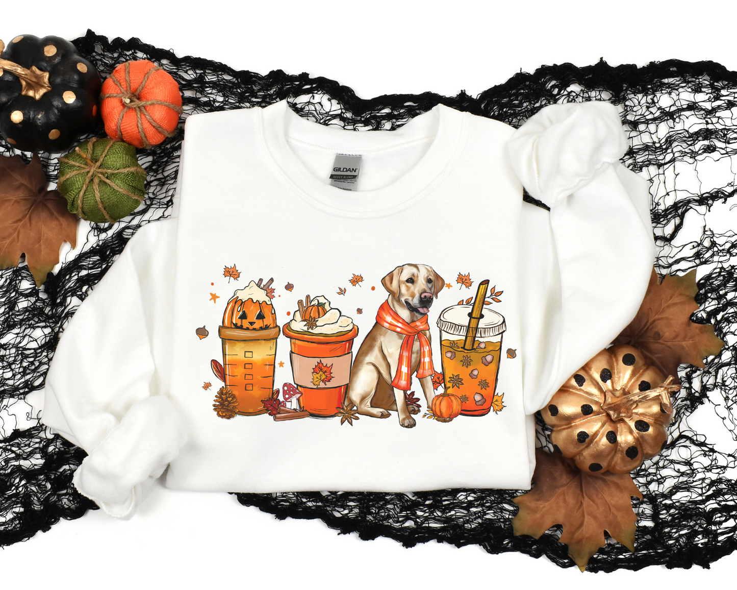 Halloween Herfst Labrador Sweater