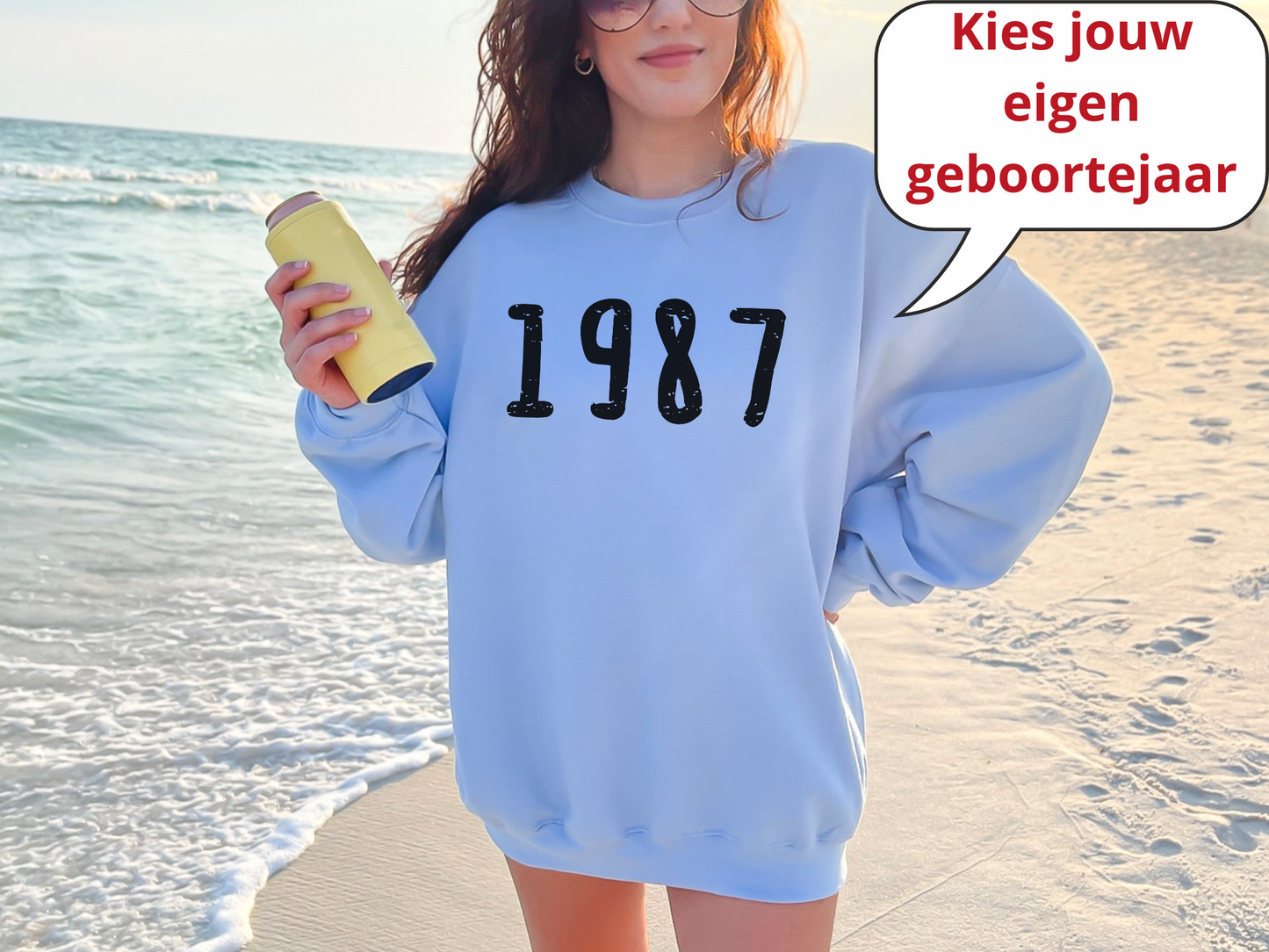 Birthday Geboortejaar Sweater