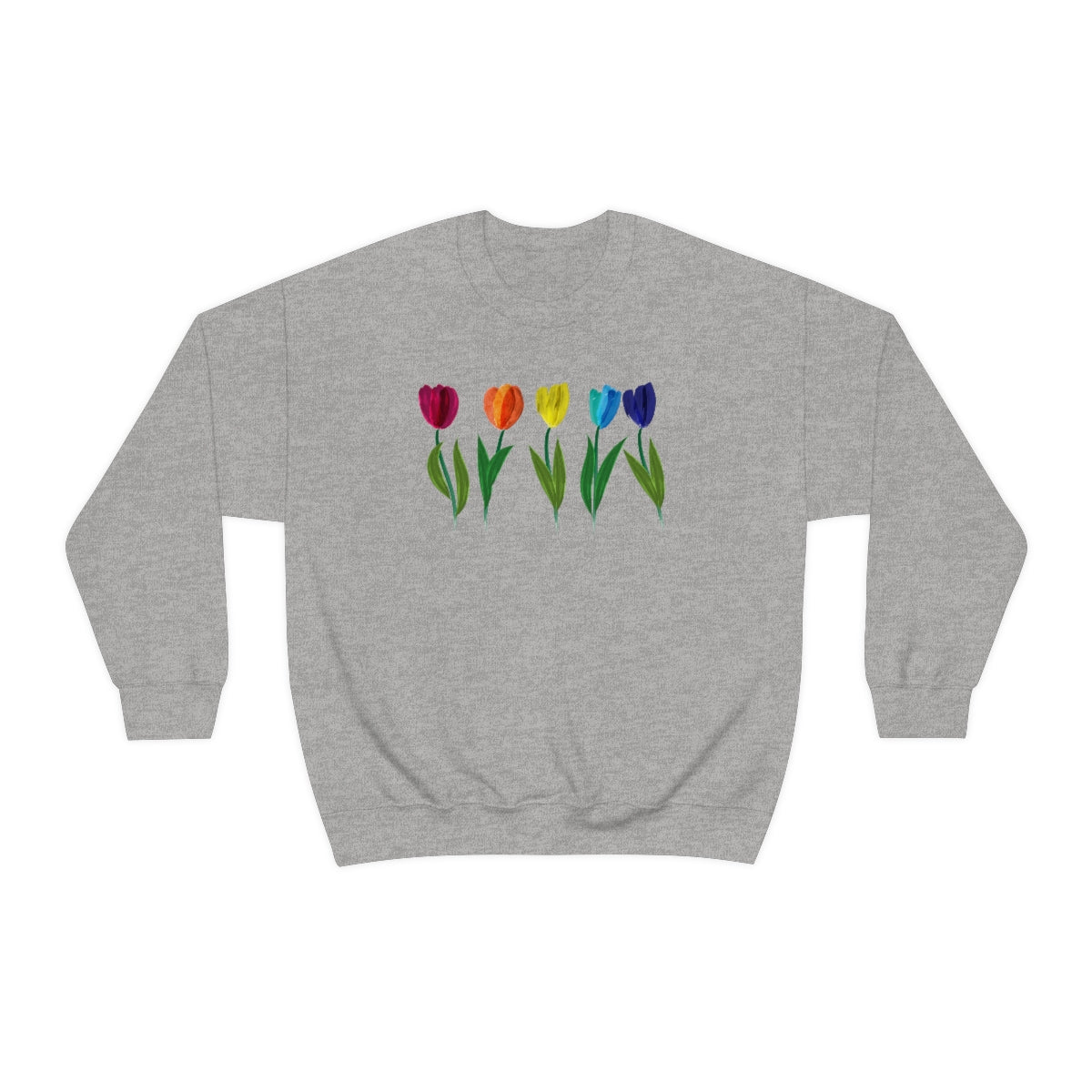 LGBT PRIDE RAINBOW DUTCH TULIPS Sweater