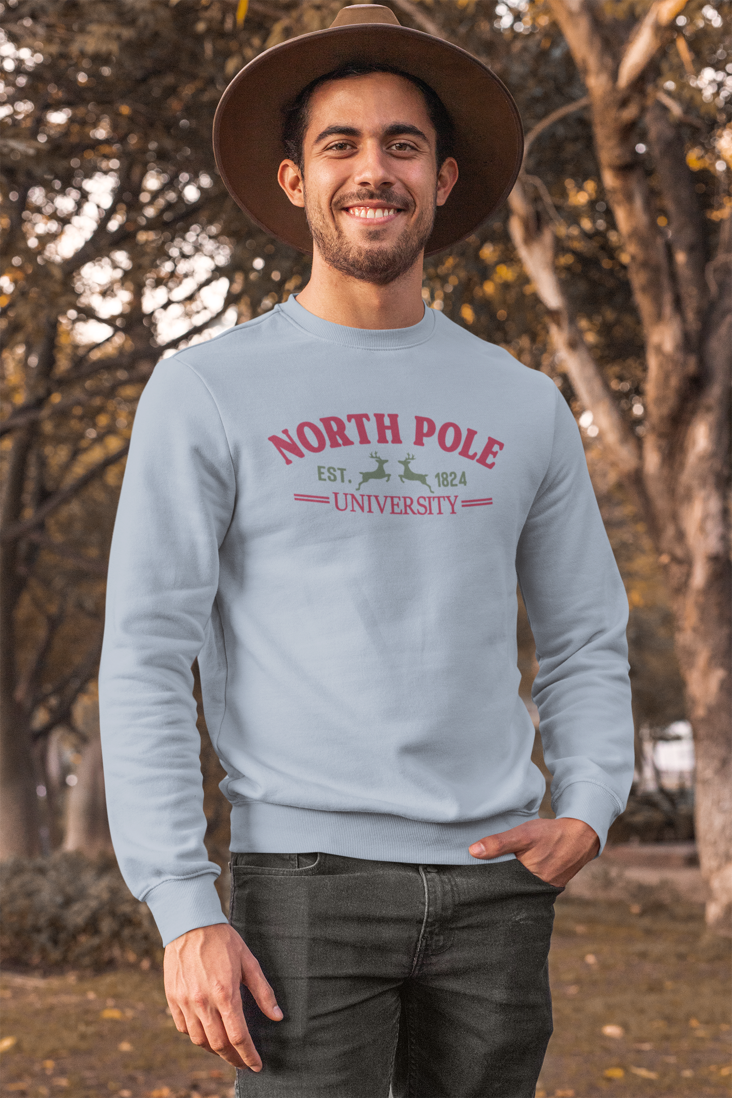 KERST SWEATER NORTH POLE UNIVERSITY