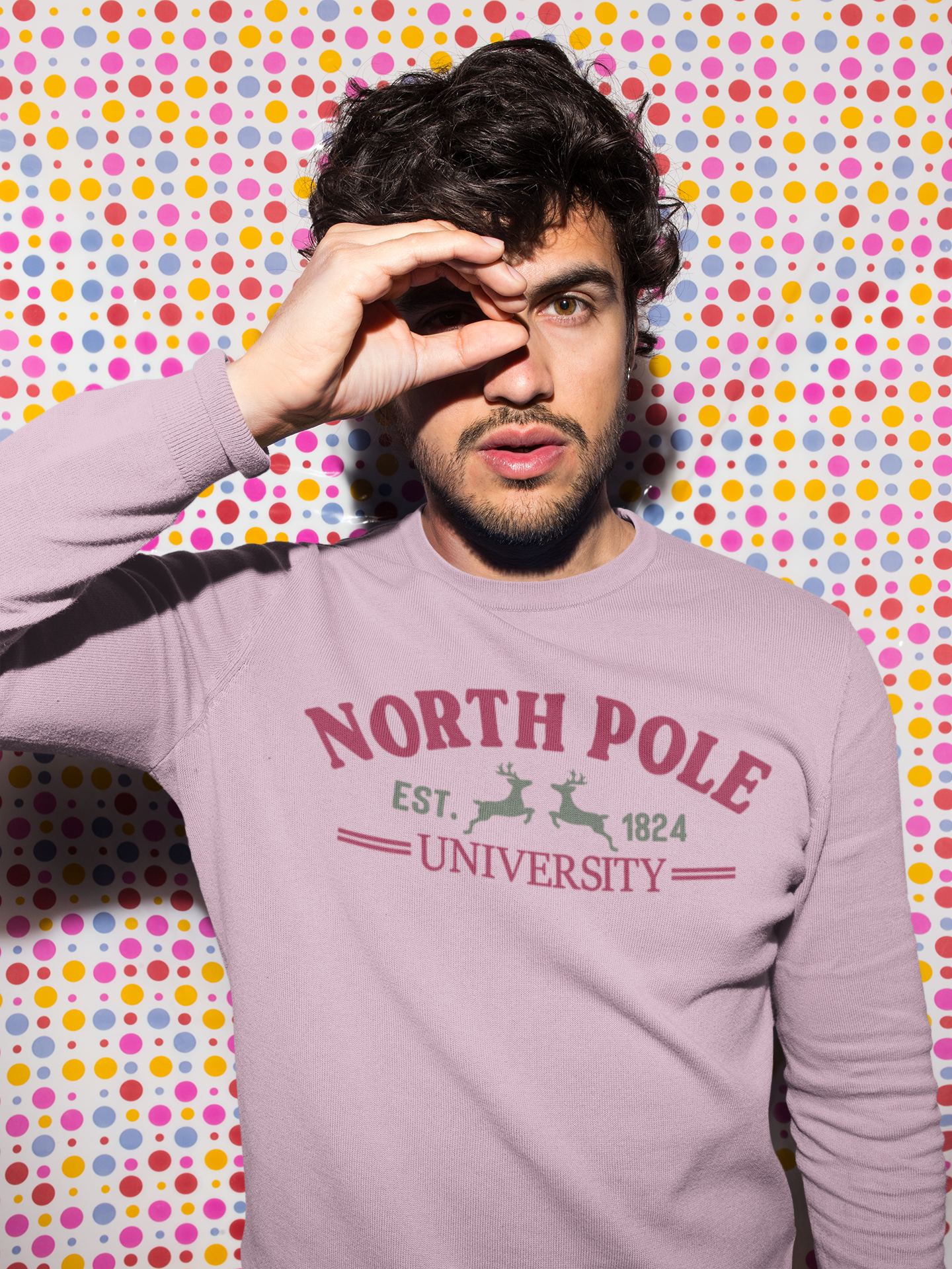 KERST SWEATER NORTH POLE UNIVERSITY