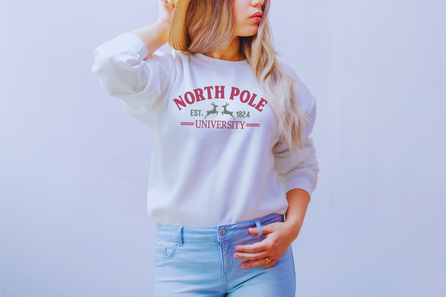 KERST SWEATER NORTH POLE UNIVERSITY