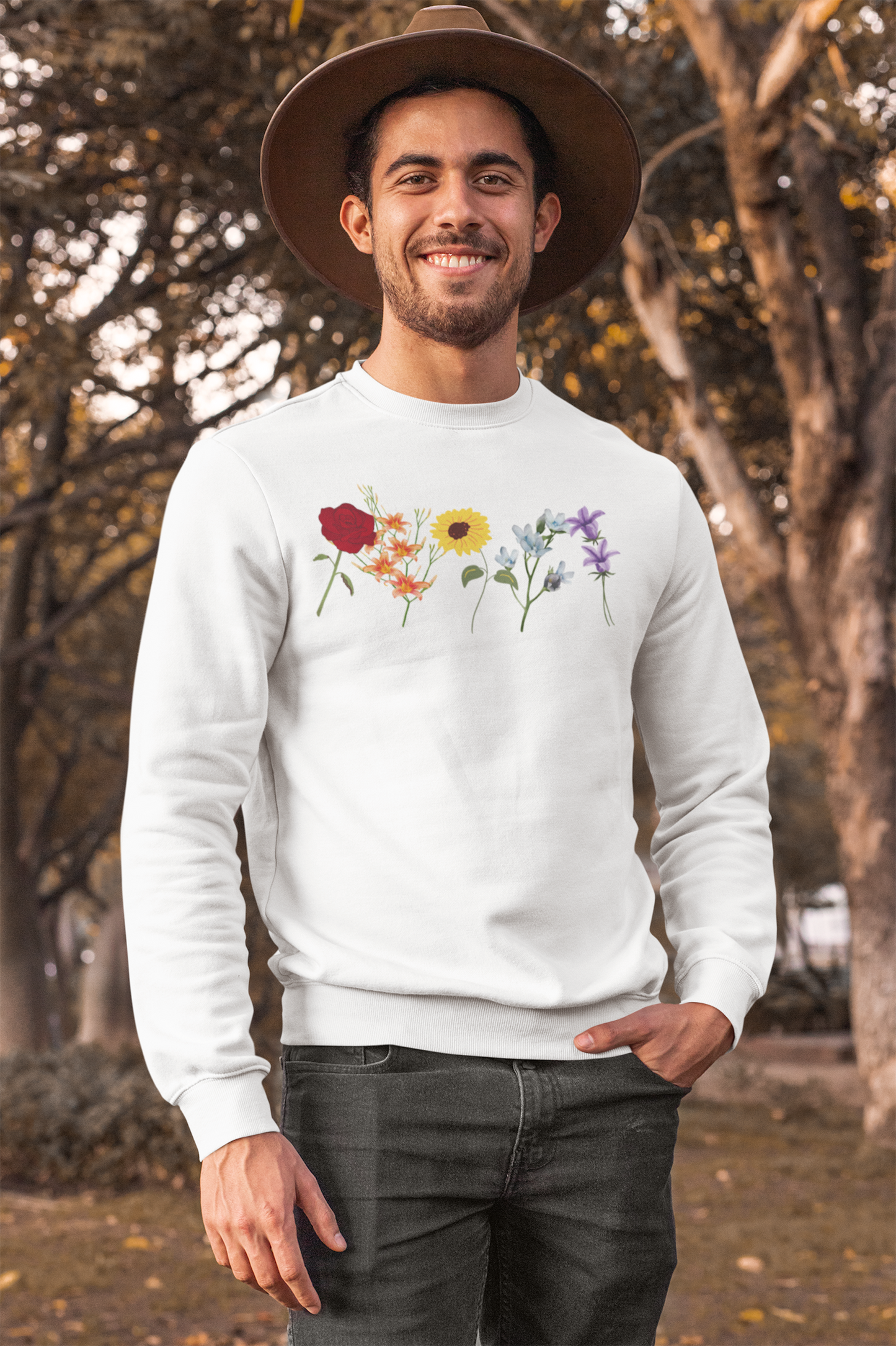 FLOWER POWER RAINBOW PRIDE Sweater