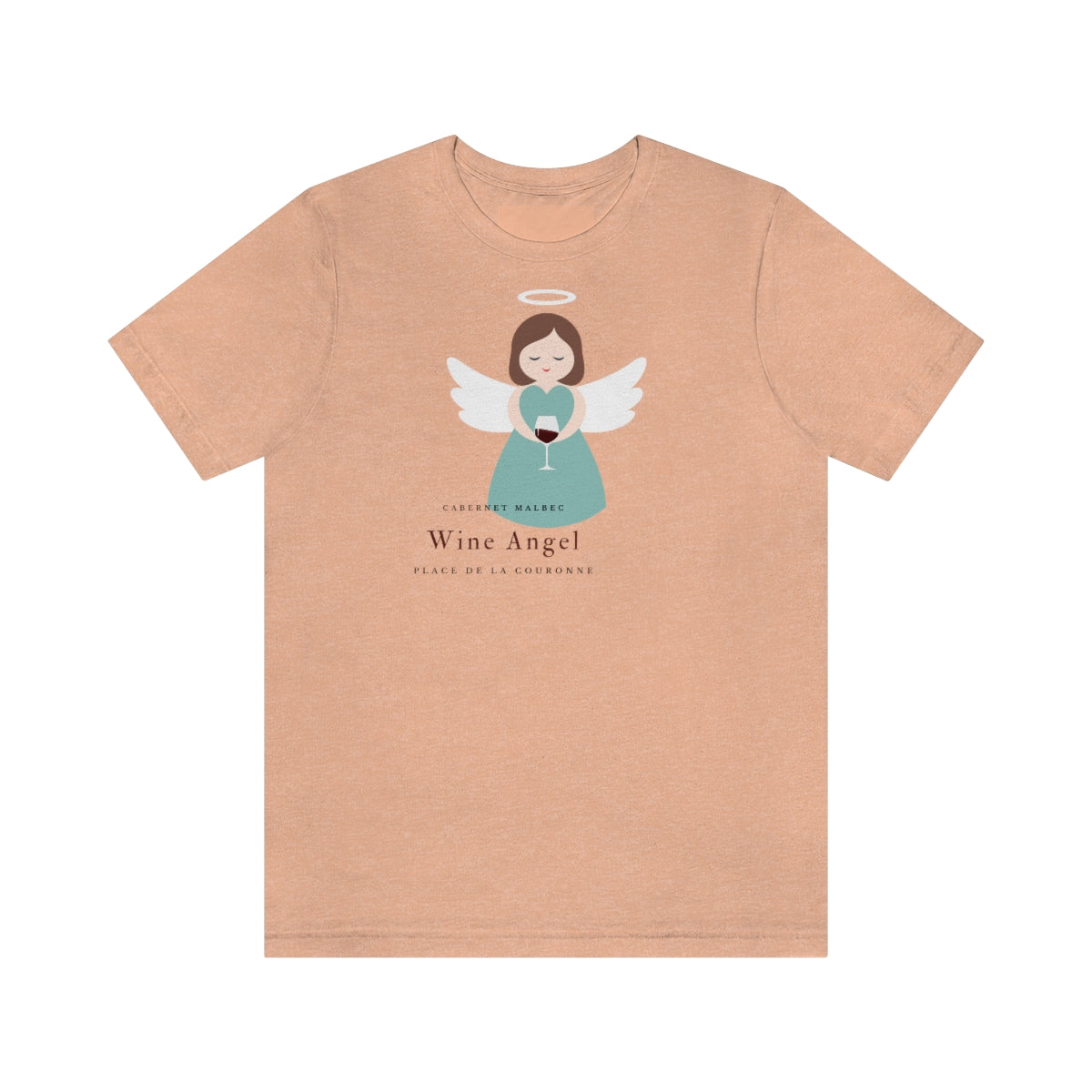 WINE ANGEL CABERNET MALBEC Uniseks T-shirt