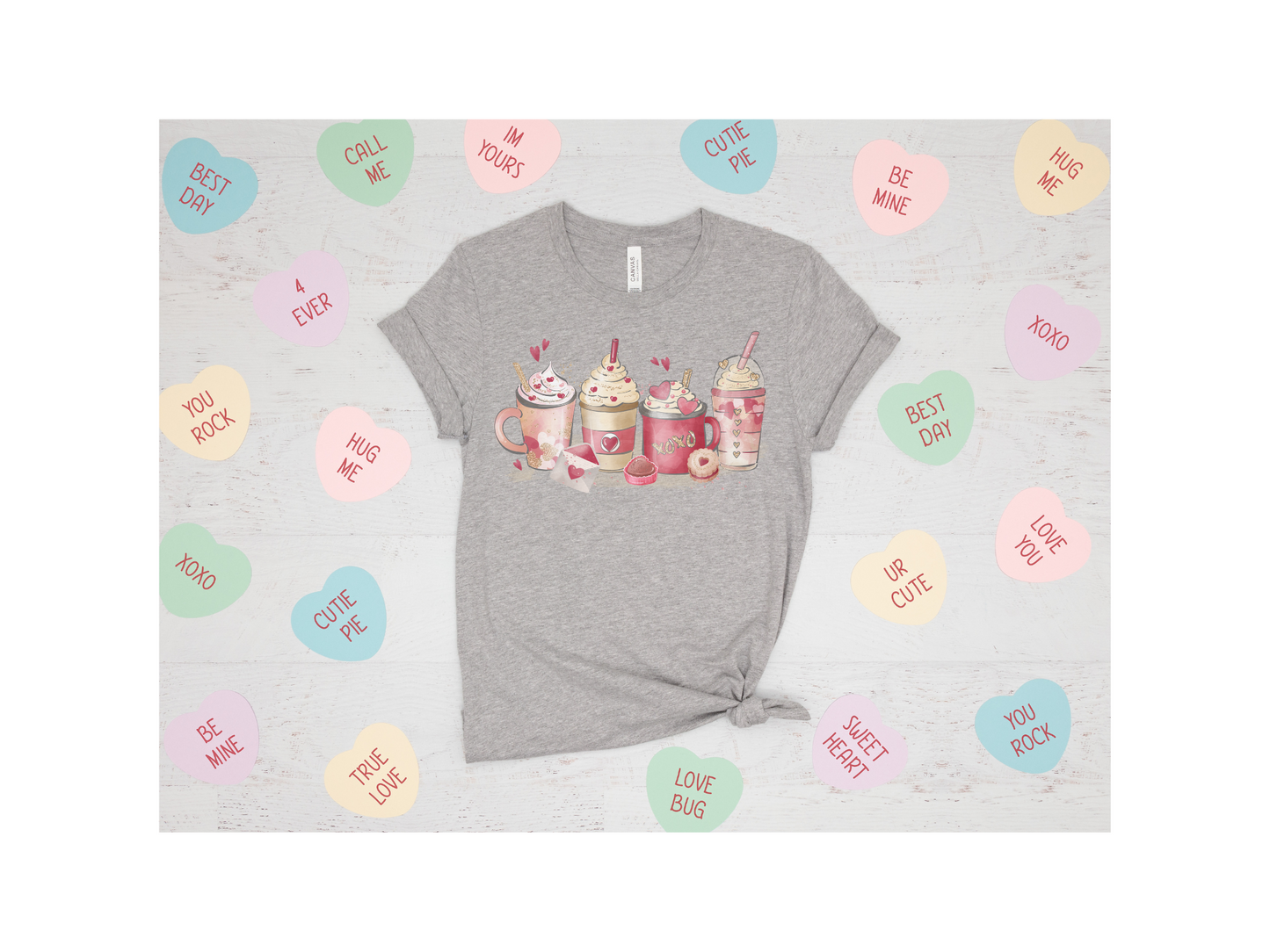COFFEE LOVE VALENTINE T-shirt