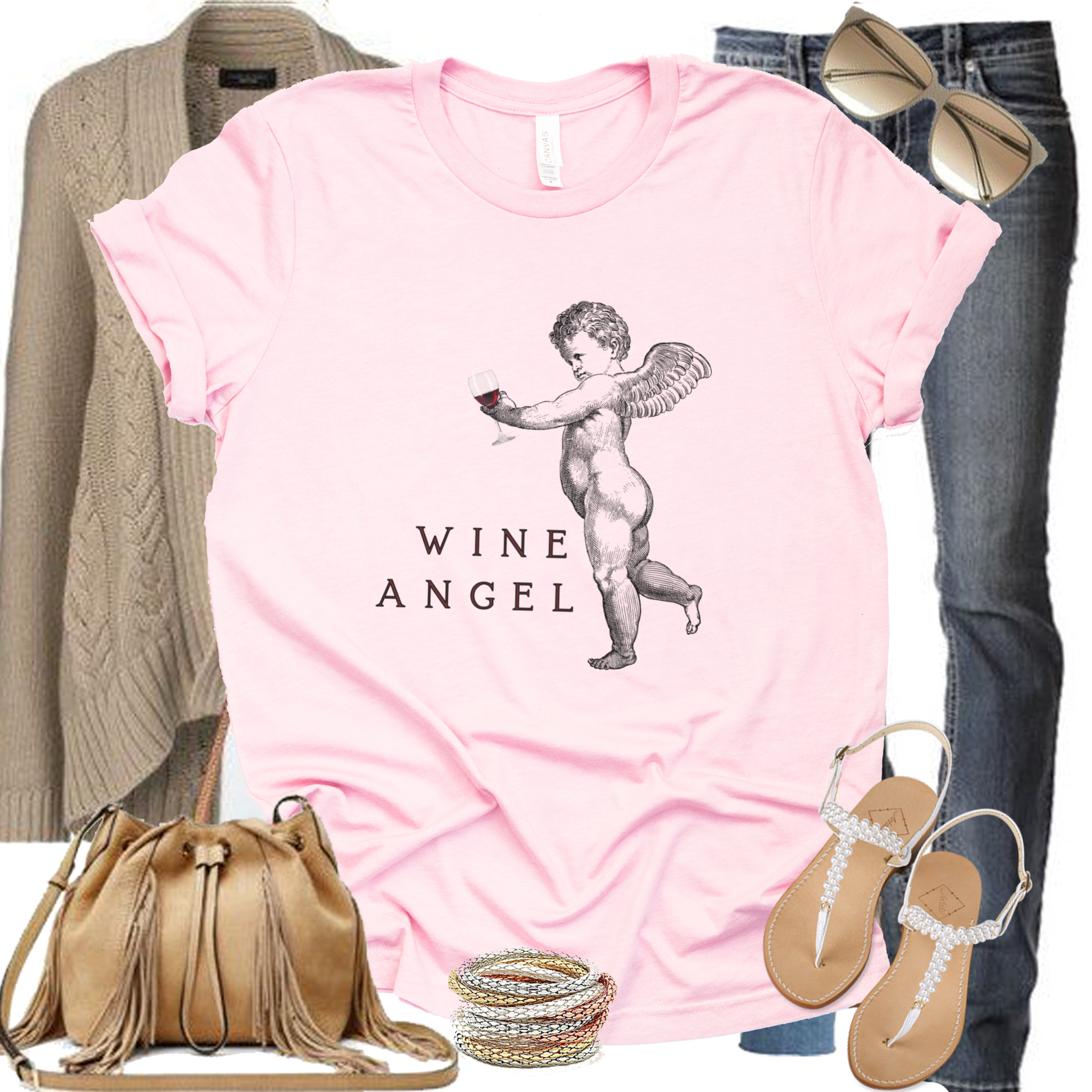 Grape angel t deals shirt