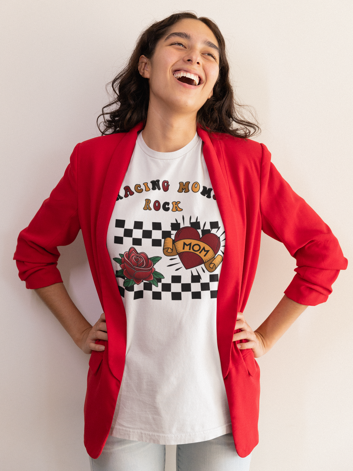RACING MOMS ROCK T-shirt