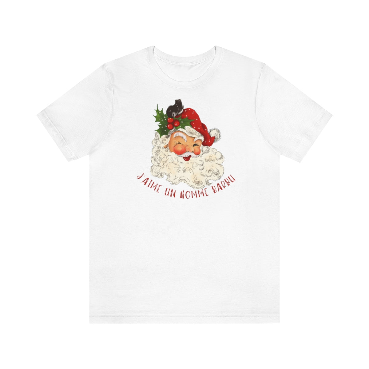 J'AIME UN HOMME BARBU KERST - T-shirt