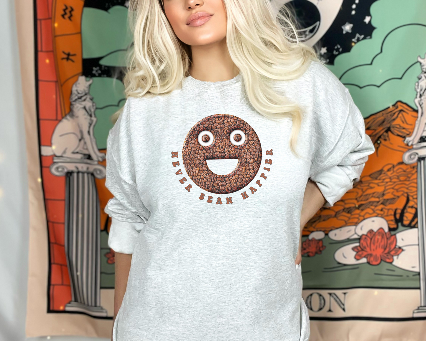 HAPPY COFFEE LOVER Sweater