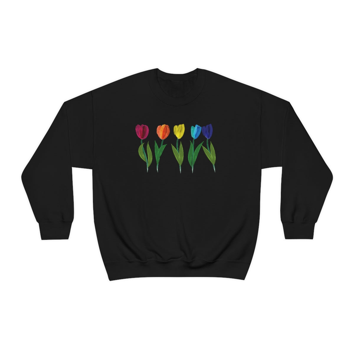 LGBT PRIDE RAINBOW DUTCH TULIPS Sweater