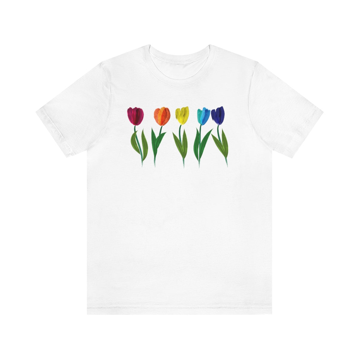 LGBT PRIDE RAINBOW DUTCH TULIPS T-shirts