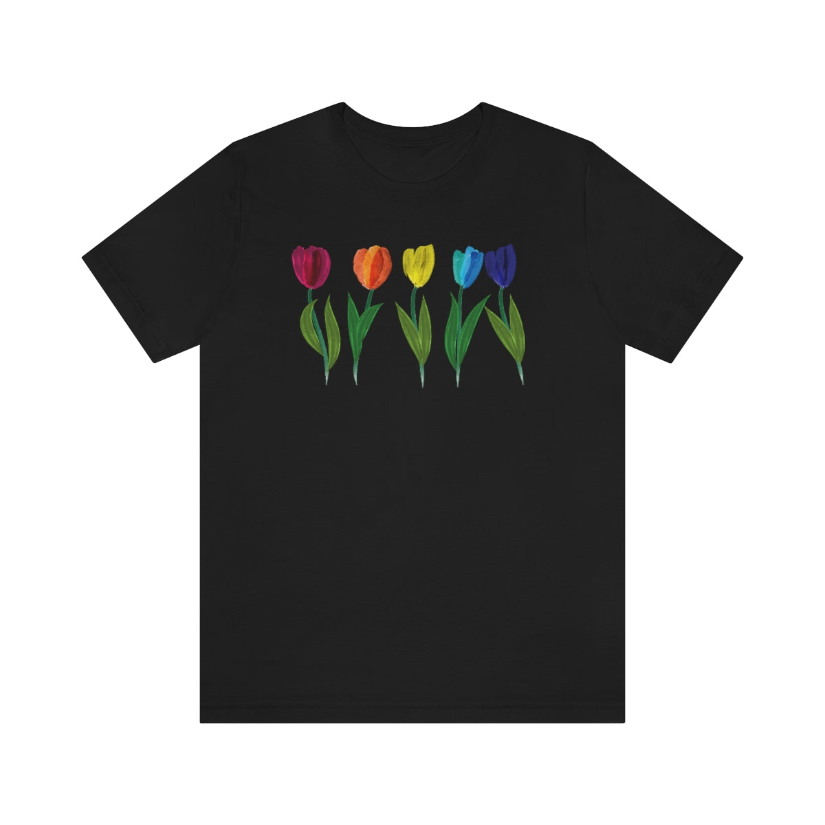 LGBT PRIDE RAINBOW DUTCH TULIPS T-shirts