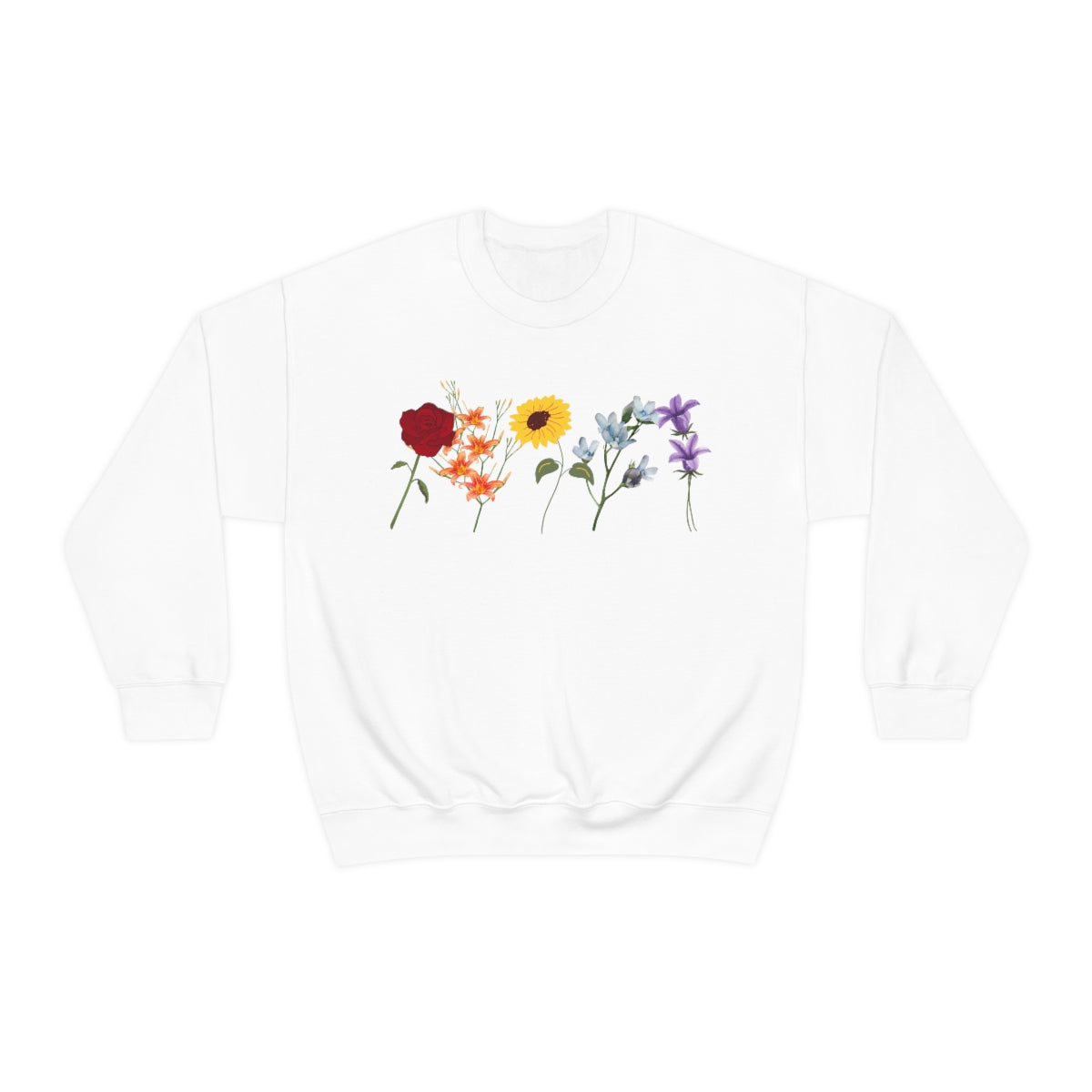 FLOWER POWER RAINBOW PRIDE Sweater