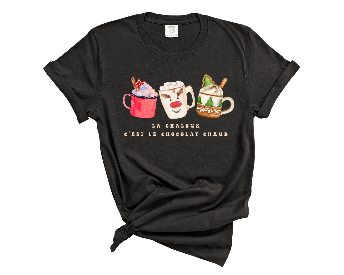 LA CHALEUR C'EST LE CHOCOLAT CHAUD T-shirt