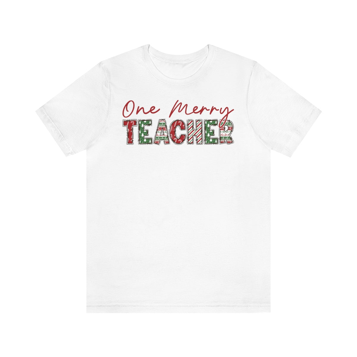 ONE MERRY TEACHER T-shirt