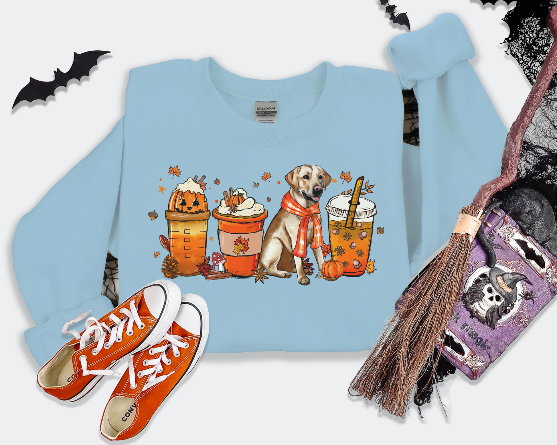 Halloween Herfst Labrador Sweater