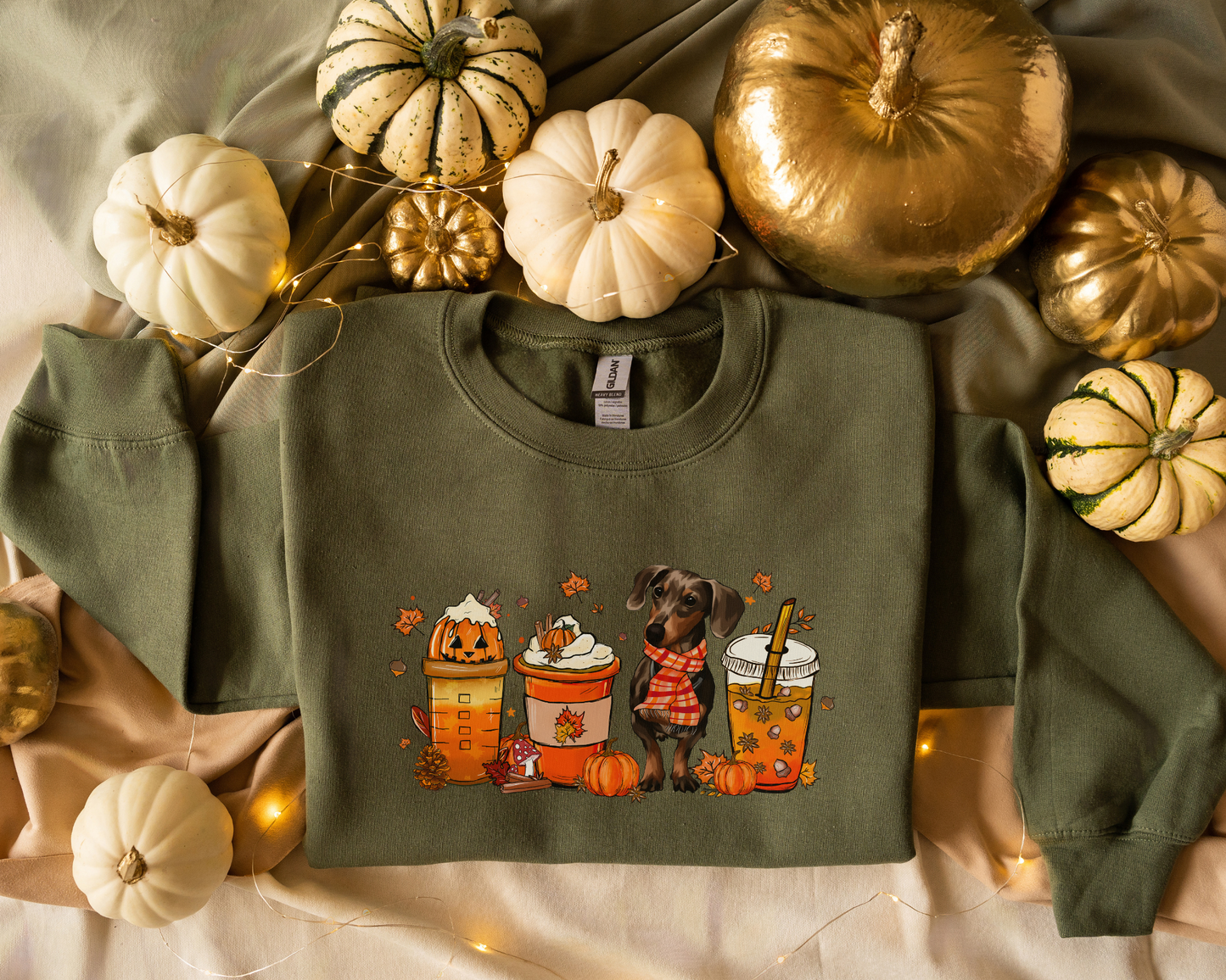 Halloween Herfst Teckel Sweater