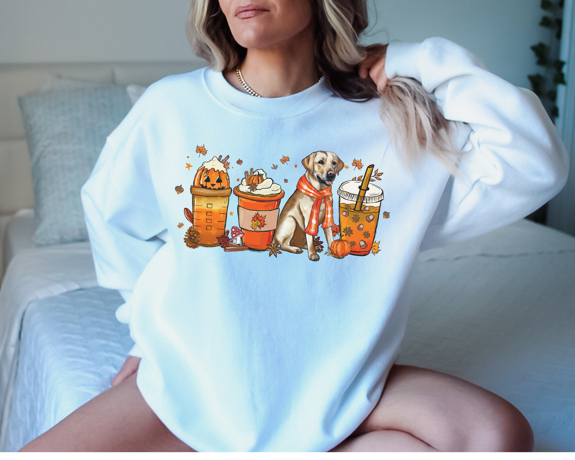 Halloween Herfst Labrador Sweater