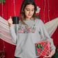 Pink Christmas Coffee / Hot Chocolate Sweater