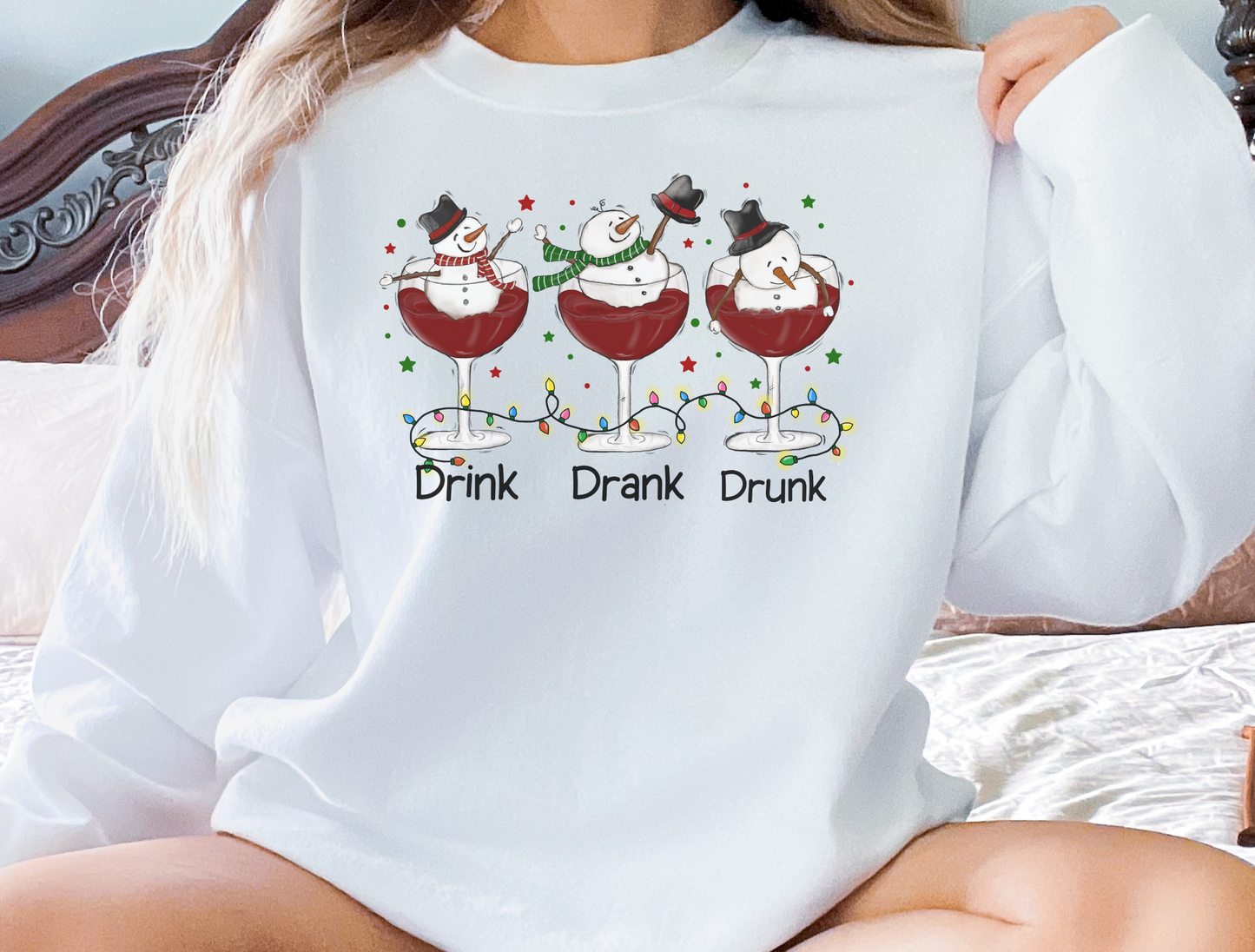 DRINK DRANK DRUNK CHRISTMAS Sweater