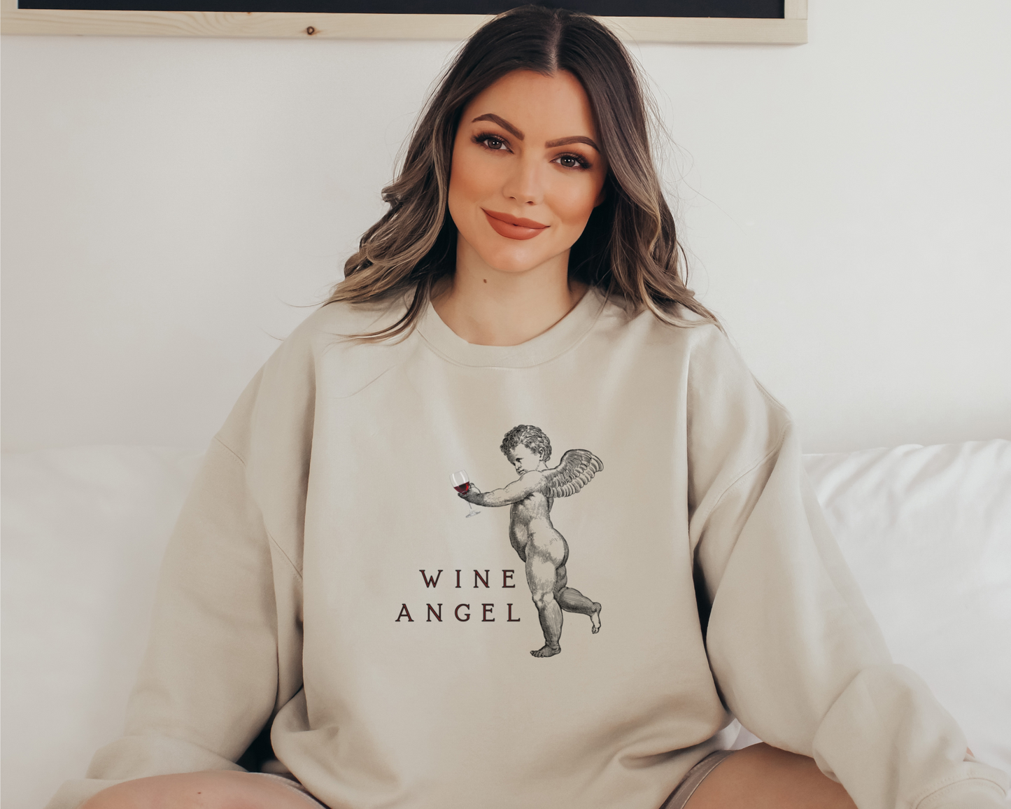 WINE ANGEL CLASSIC Sweater