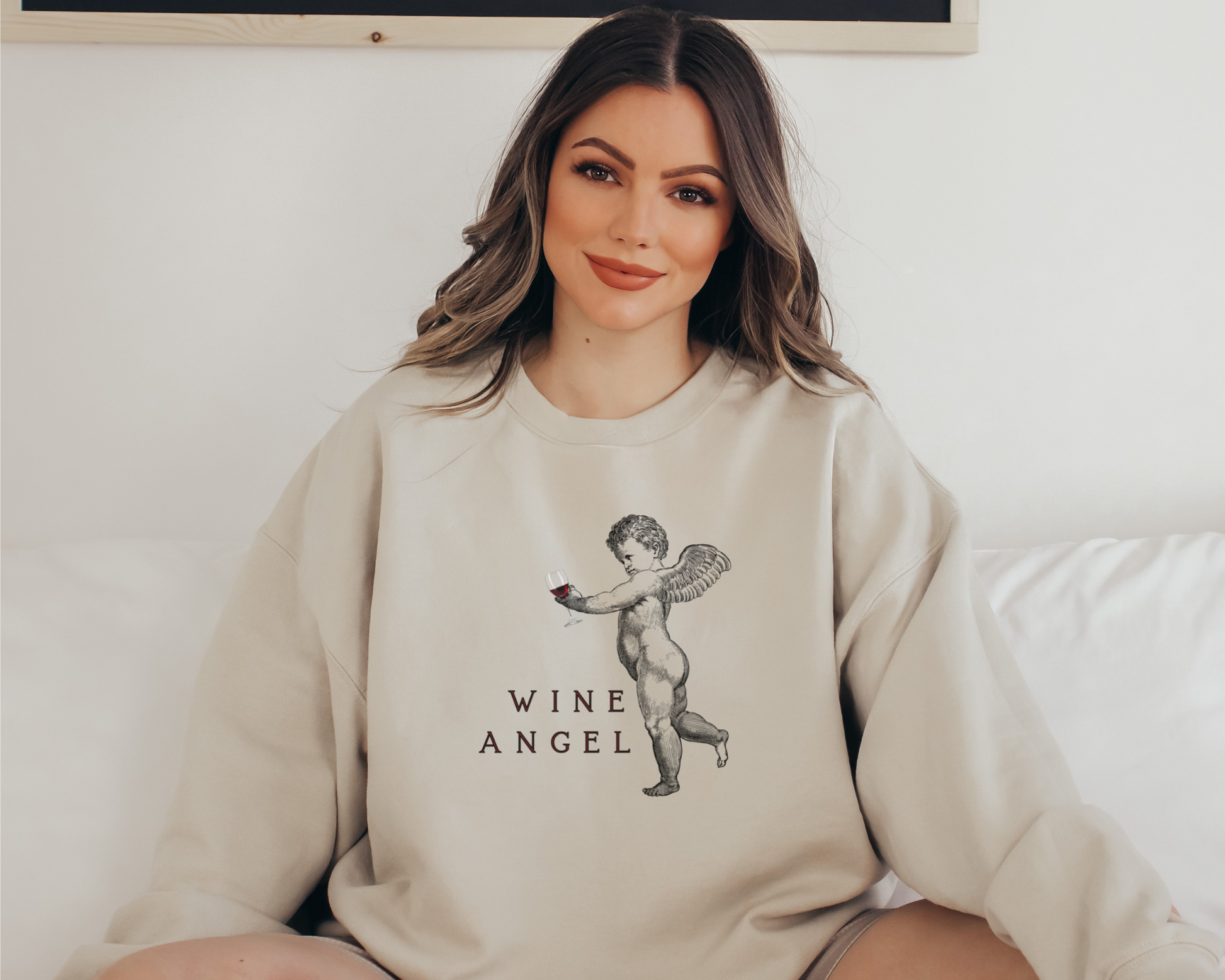 Angel sweatshirt deals