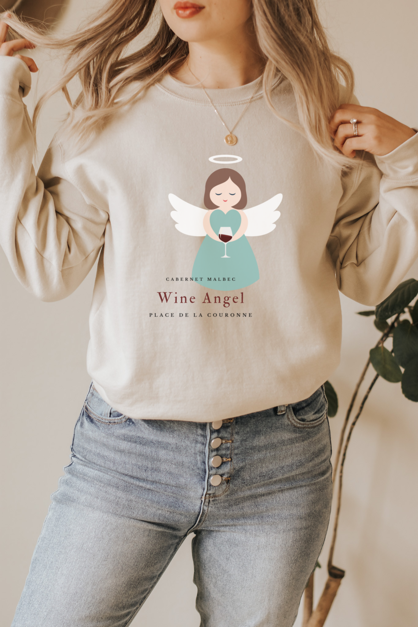 WINE ANGEL CABERNET MALBEC Sweater