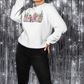 Pink Christmas Coffee / Hot Chocolate Sweater