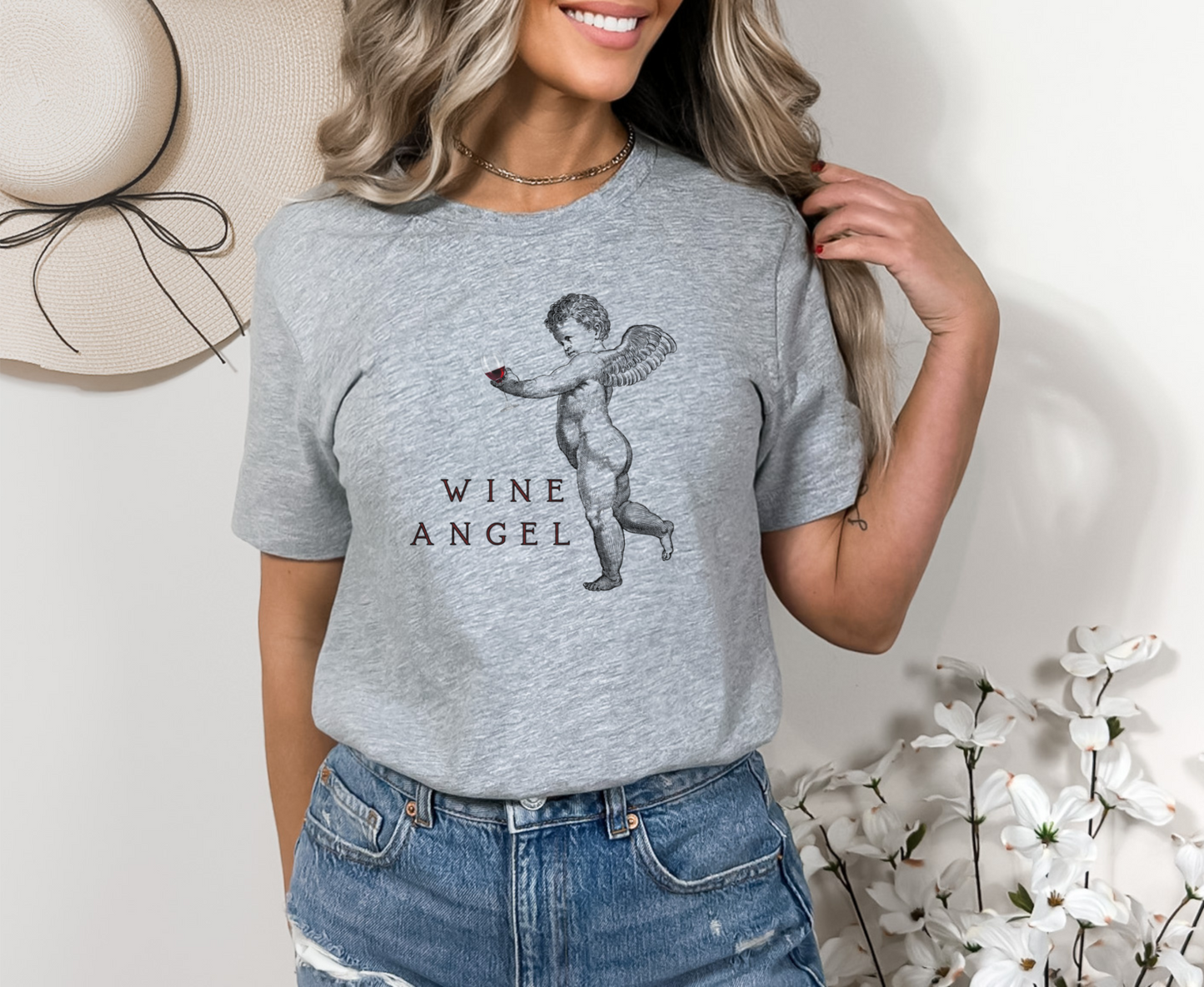 WINE ANGEL CLASSIC T-shirt