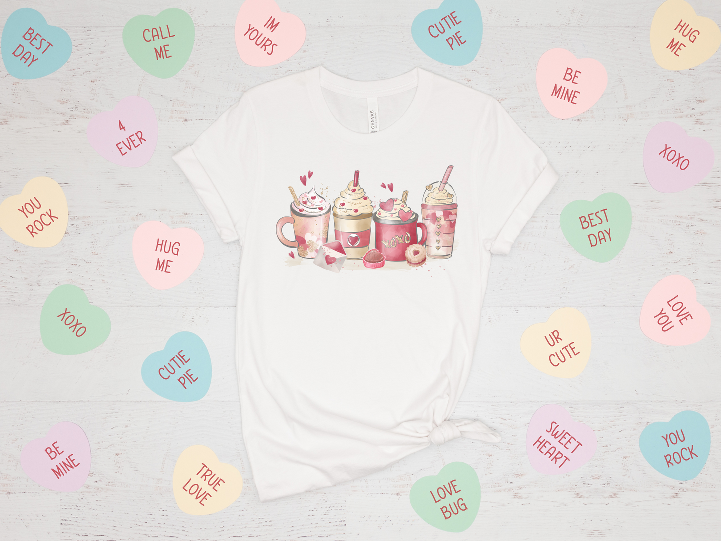 COFFEE LOVE VALENTINE T-shirt