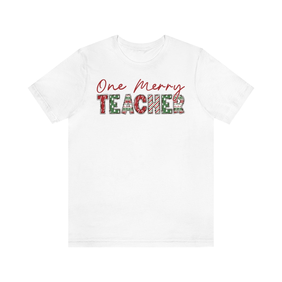 ONE MERRY TEACHER T-shirt